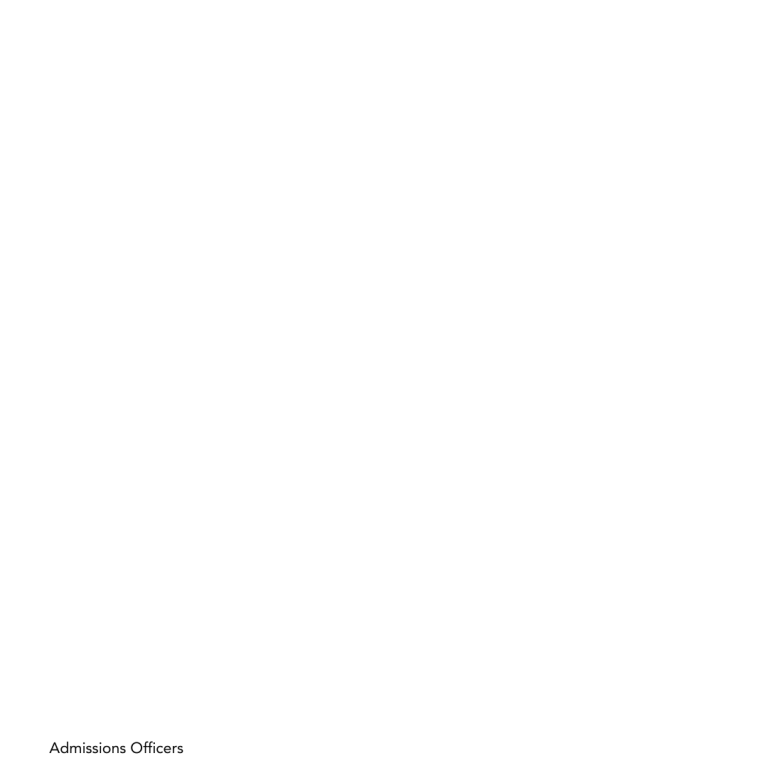 Admissions Officer